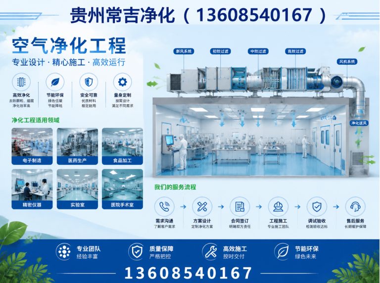 清镇市无尘车间展示图